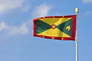 Images Dated 24th October 2005: Grenada flag