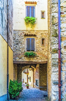 Stonework Prints: Greve in Chianti, Tuscany, Italy