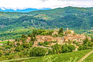 Grape Prints: Greve in Chianti, Tuscany, Italy
