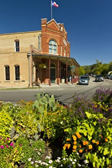 Gruene, New Braunfels, Texas historic downtown and tourist site. Oldest dancehall in Texas