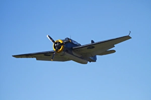 Plane Prints: Grumman Avenger (with folding wings), carrier-borne torpedo bomber, Warbirds over Wanaka