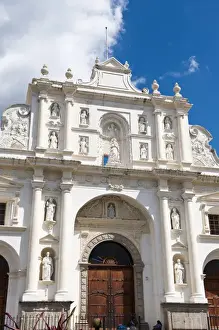 Antigua Prints: Guatemala, Antigua. Cathedral of Saint Joseph Antigua, Guatemala