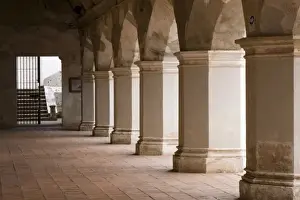 Images Dated 27th January 2008: Guatemala, Antigua. The church of La Merced was originally built in 1548. Its present