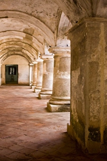 Images Dated 20th January 2008: Guatemala, Antigua. The Convent of Las Capuchinas