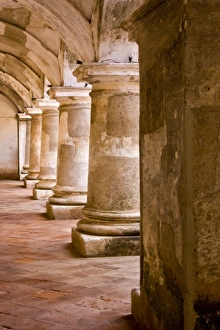Mesoamerica Prints: Guatemala, Antigua. The Convent of Las Capuchinas