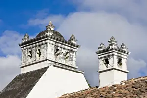 Sacatepequez Department Prints: Guatemala, Antigua. Cupolas are a very popular feature in many residential homes and hotels