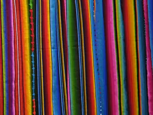 Images Dated 7th April 2005: Guatemala, Colorful fabric. Credit as: Dennis Kirkland / Jaynes Gallery / DanitaDelimont