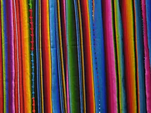 Guatemala Prints: Guatemala, Colorful fabric. Credit as: Dennis Kirkland / Jaynes Gallery / DanitaDelimont