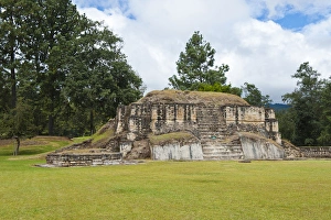 National Prints: Guatemala, Tecpan. The ruins of Iximche near Tecpan, Guatemala