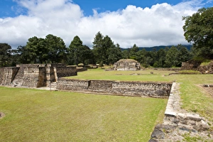 Images Dated 29th October 2010: Guatemala, Tecpan. The ruins of Iximche near Tecpan, Guatemala