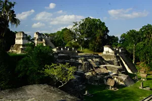 Images Dated 31st May 2006: Guatemala, Tikal, main plaza