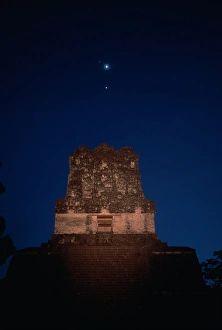 Tikal Prints: Guatemala; Tikal; Peten; Maya, Venus, Jupiter, Mars, Planets