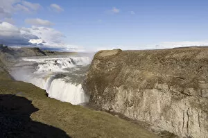 Images Dated 1st June 2007: Gullfoss waterfalls, Iceland