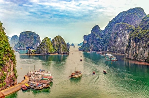 Vietnam Prints: Ha Long Bay, Sung Sot, Surprise Cave