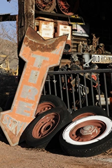 Images Dated 16th January 2012: Hackberry, Arizona, United States. Route 66