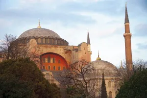 Celestial Prints: Hagia Sophia (inaugurated by the Byzantine Emperor Justinian in AD 537), Istanbul, Turkey