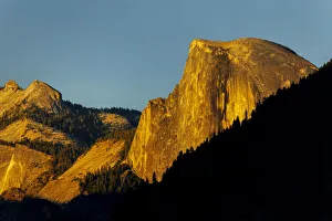 Half Dome at sunset, Yosemite National Park, California