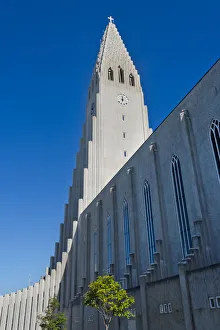 Hallgrimskirkja church, Reykjavik, Iceland