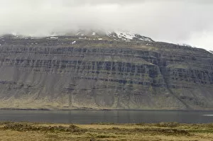 Hamarsfjordur fjord, South coast, Iceland