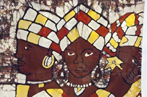 Band Prints: Hand painted textiles