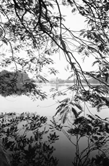 Ha Noi Prints: Hanoi Vietnam, Hoan Kiem Lake View