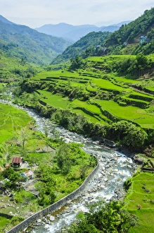 Images Dated 22nd April 2011: Hapao rice terraces part of the world heritage sight Banaue, Luzon, Philippines