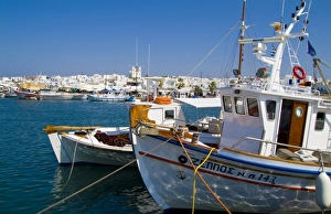 Images Dated 28th August 2021: Harbor Naoussa, Paros Island, Greece