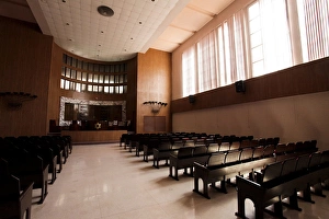 Images Dated 27th November 2010: Havana, Cuba, Unesco World Heritage City. Interior of one of the three Jewish synagogues