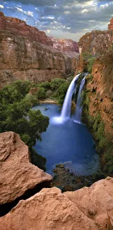 Reservation Prints: Havasu Falls at the bottom of the grand canyon