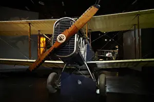 Plane Prints: De Havilland D. H. 4 biplane, Omaka Aviation Heritage Centre, Blenheim, Marlborough