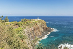 Images Dated 18th March 2015: Hawaii, Kauai, Kilauea Lighthouse