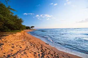 Micah Wright Prints: Hawaii, USA. Images along the open coastal region of Waimea and the western side of Kauai