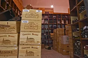 Images Dated 13th September 2005: The heavily protected storage room for the most valuable bottles, closed with an