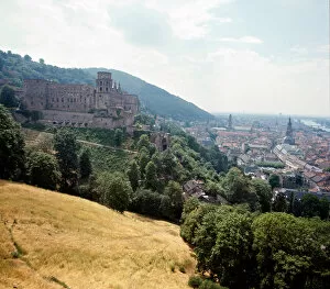 Images Dated 28th June 2006: Heidelberg view with castle Germany Copyright: aAC Ltd