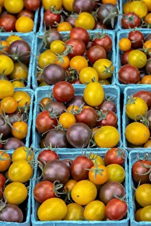 Food & Beverage Gallery: Heirloom cherry tomatoes, USA