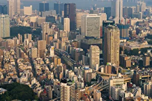 Images Dated 4th February 2015: High rises in the downtown, Tokyo, Japan