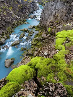 Barren Prints: The highlands near the 4x4 track called Sprengisandur, Iceland