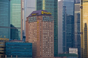 Shanghai Prints: Highrises in Pudong, Shanghai, China