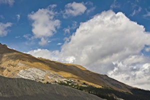 Hill, Athabasca Glacier Area, Columbia Icefield, Jasper National Park, Alberta, Canada