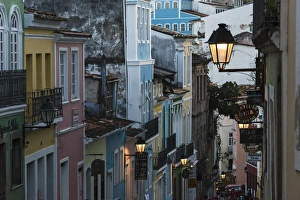 Historic buildings in Pelourinho District, Salvador (UNESCO World Heritage site)