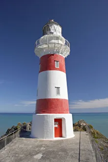 Wairarapa Prints: Historic Cape Palliser Lighthouse (1897), Wairarapa, North Island, New Zealand