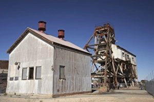 Mine Prints: Historic Junction Mine, Broken Hill, Outback, New South Wales, Australia