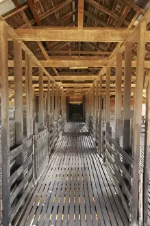Images Dated 14th September 2006: Historic Kinchega Woolshed, Kinchega National Park, Outback, New South Wales, Australia