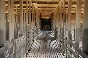 New South Wales Prints: Historic Kinchega Woolshed, Kinchega National Park, Outback, New South Wales, Australia