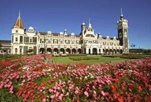 Historic Railway Station, Dunedin, New Zealand