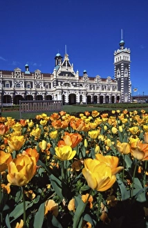 Historic Railway Station, Dunedin, New Zealand