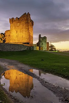 Images Dated 2023: Historic Ross Castle at dusk in Killarney National Park, Ireland