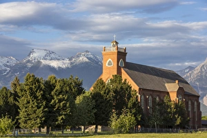 Mission Valley Prints: Historic St Ignatius Mission in St Igantius, Montana, USA