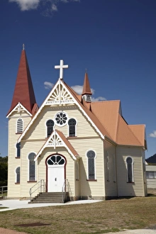Tasmania Prints: Historic Uniting Church (1903), Penguin, Northern Tasmania, Australia