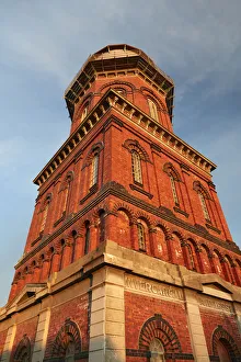 South Is Prints: Historic Water Tower (1889), Invercargill, Southland, South Island, New Zealand